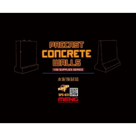 Meng SPS-031 Precast concrete walls ( resin )***