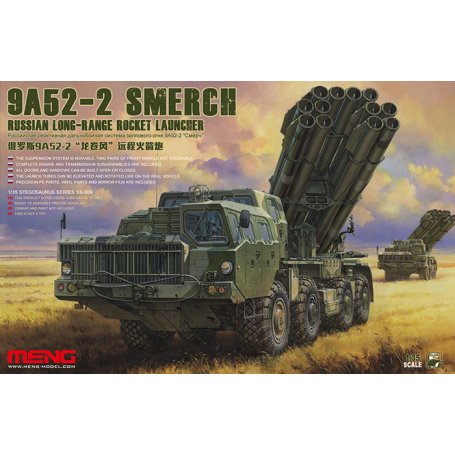 Meng SS-009 Russian Launcher 9A52-2 Smerch