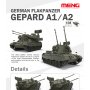 Meng TS-030 German Flakpanzer Gepard A1/A2***