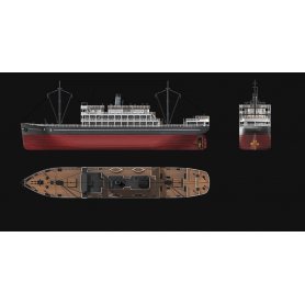 Meng 1:150 The Crossing Steamer Taiping