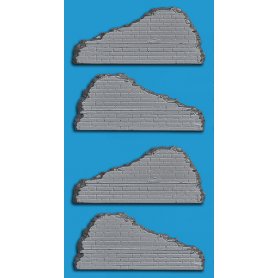 MINI ART 35552 BRICK BUILDING
