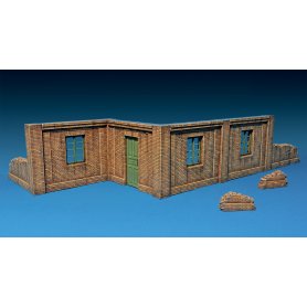 MINI ART 35552 BRICK BUILDING