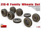 Mini Art 1:35 ZIS-6 family wheels set