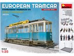Mini Art 1:35 EUROPEAN TRAMCAR (StraBenbahn Triebwagen 641) w/CREW & PASSENGERS