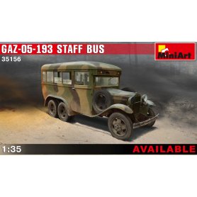Mini Art 35156 Gaz-05-193 Staff Buss