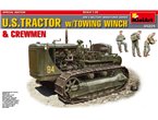 Mini Art 1:35 US Tractor w/Towing Winch and crew