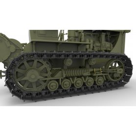Mini Art 1:35 U.S. TRACTOR w/Towing Winch & Crewmen