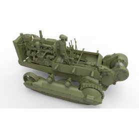 Mini Art 1:35 U.S. TRACTOR w/Towing Winch & Crewmen