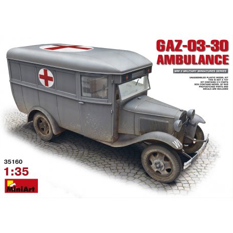 Mini Art 35160 GAZ-03-30 Ambulance