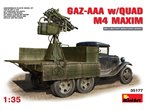 Mini Art 1:35 GAZ-AAA z działkiem QUAD M-4 Maxim