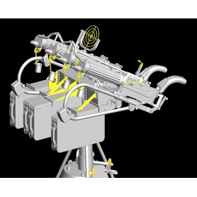 MINI ART 35177 GAZ AAA W/QUAD M-4