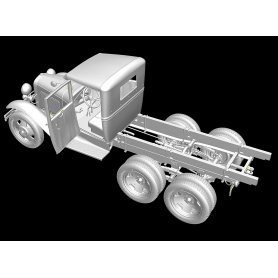 MINI ART 35177 GAZ AAA W/QUAD M-4