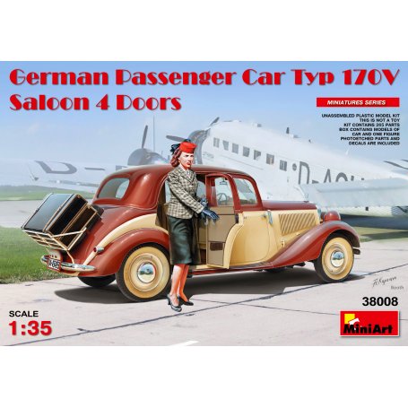 Mini Art 38008 German car type 170V Saloon 4 doors