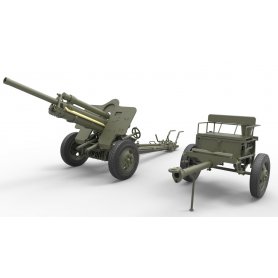 Mini Art 1:35 USV-BR 76 mm Gun Mod. 1941 w/ limber and crew