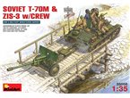 Mini Art 1:35 T-70M i ZIS-S z załogą