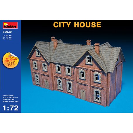 MINI ART 72030 CITY HOUSE