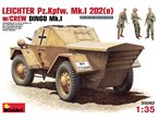 Mini Art 1:35 Leichter Pz.Kpfw.202(e) Dingo Mk.I z załogą