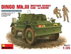 Mini Art 1:35 Dingo Mk.III SCOUT CAR w/crew