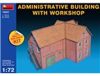 Mini Art 1:72 ADMINISTRATIVE BUILDING WITH WORKSHOP 