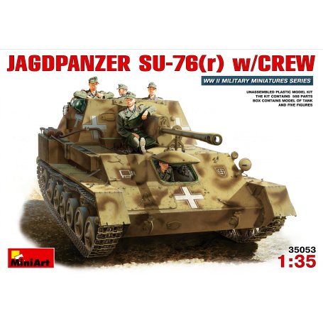 MINI ART 35053 JAGDPANZ. SU-76 1/35