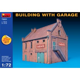 Mini Art 1:72 BUILDING WITH GARAGE 