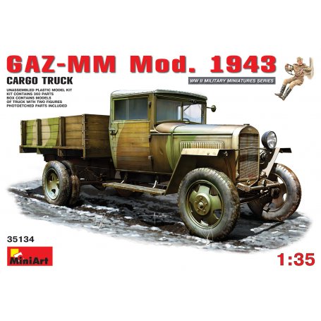 MINI ART 35134 GAZ-MM 1943 CARGO TR