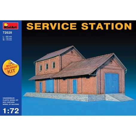 MINI ART 72028 SERVICE STATION