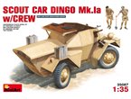 Mini Art 1:35 Dingo Mk.IA BRITISH SCOUT CAR z załogą