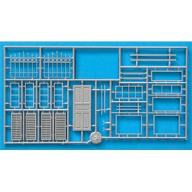 Mini Art 1:35 Ruined Building w/base