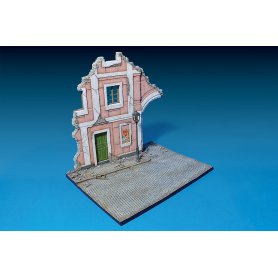 Mini Art 1:35 Ruined Building w/base