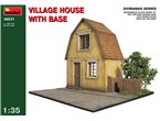 Mini Art 1:35 VILLAGE HOUSE WITH BASE
