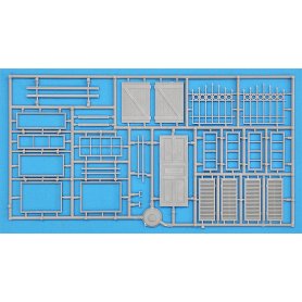 Mini Art 1:35 Ruined german houses w/base