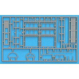 Mini Art 1:35 Ruined german houses w/base