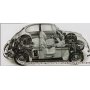 Aoshima 1:24 Volkswagen Beetle 1303s