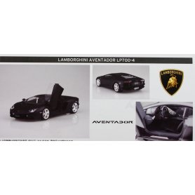 Aoshima 1:24 Lamborghini Aventador LP700-4 Black Prepainted