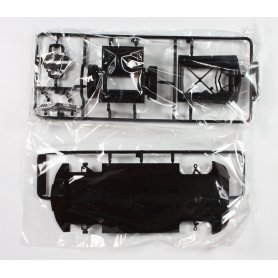 Aoshima 1:24 Lamborghini Aventador LP700-4 Black Prepainted