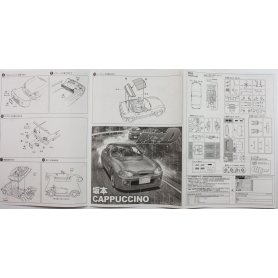 Aoshima 1:24 Suzuki Cappuccino Initial D