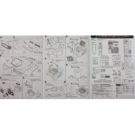 Aoshima 1:24 Mazda FC3S RX-7 Initial D stage 1