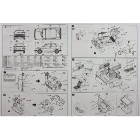 Fujimi 1:24 12609 Volkswagen Golf I GTI
