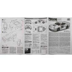 Tamiya 1:24 24320 Porsche 961 Le Mans 24hrs 1986 