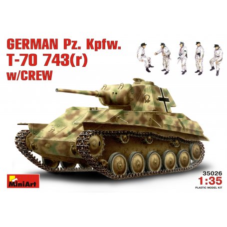 MINI ART 35026 GER.PZKPFW T-70 1/35