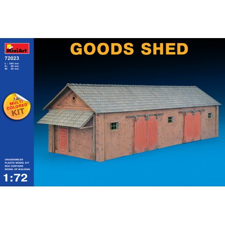 MINI ART 72023 GOODS SHED