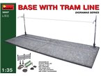 Mini Art 1:35 BASE WITH TRAM LINE 