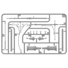 MINI ART 36057 BASE WITH TRAM LINE