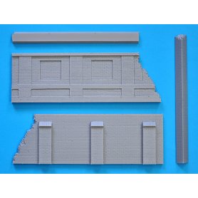Mini Art 1:35 Diorama w/brick wall
