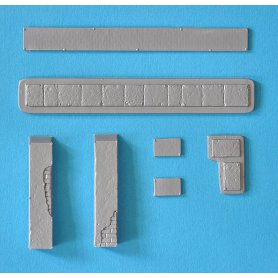 Mini Art 1:35 Street section w/wall