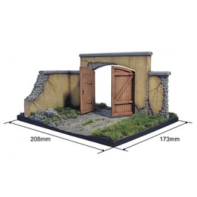 Mini Art 1:35 Farm gate with base