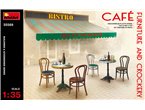 Mini Art 1:35 Cafe furniture and crockery