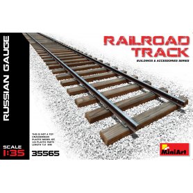 Mini Art 35565 Railroad Track ( Russian Gauge )
