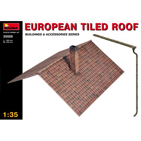 MINI ART 35555 EUROPEAN TILED ROOF